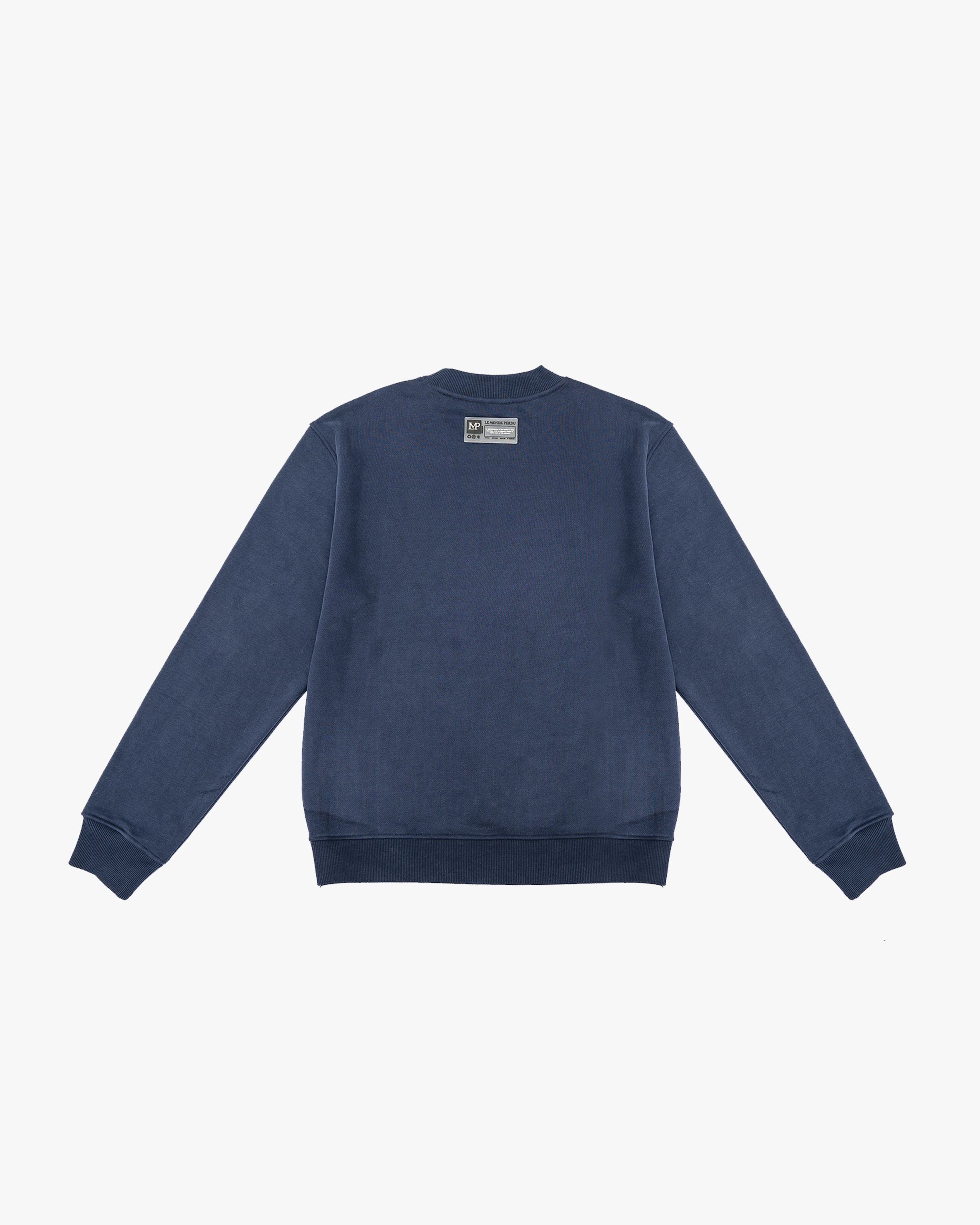 Arched Logo Sweater - Marine Blue