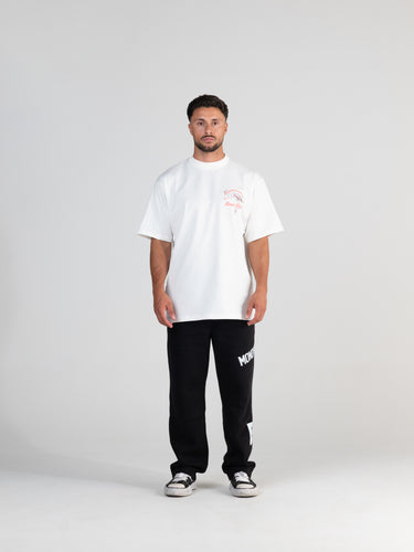 THE GREATER FLAMINGO T-SHIRT - ECRU