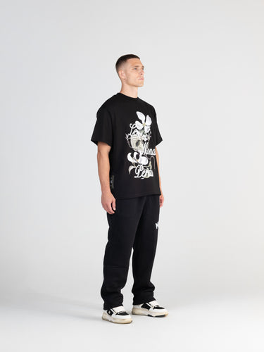 CORNUS FLORIDA T-SHIRT - CAVIAR BLACK