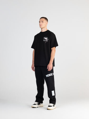 THE GREATER FLAMINGO T-SHIRT - CAVIAR BLACK