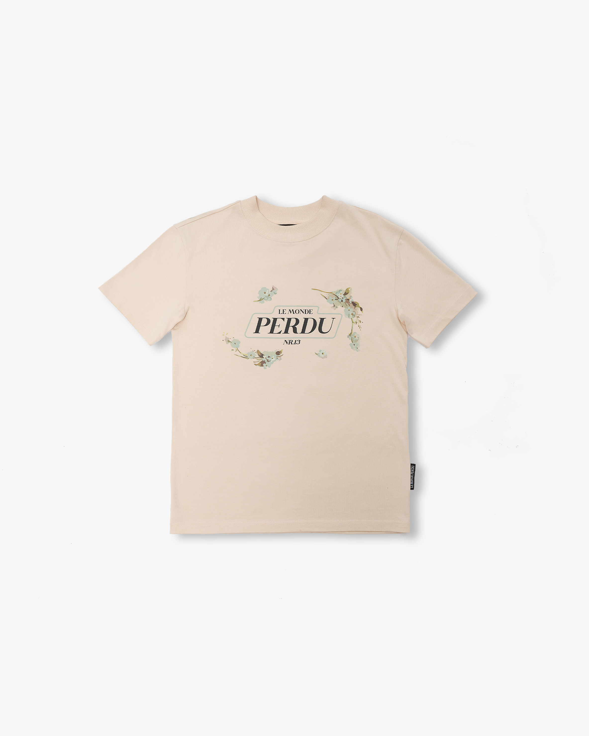 Limited Flower T-Shirt Beige