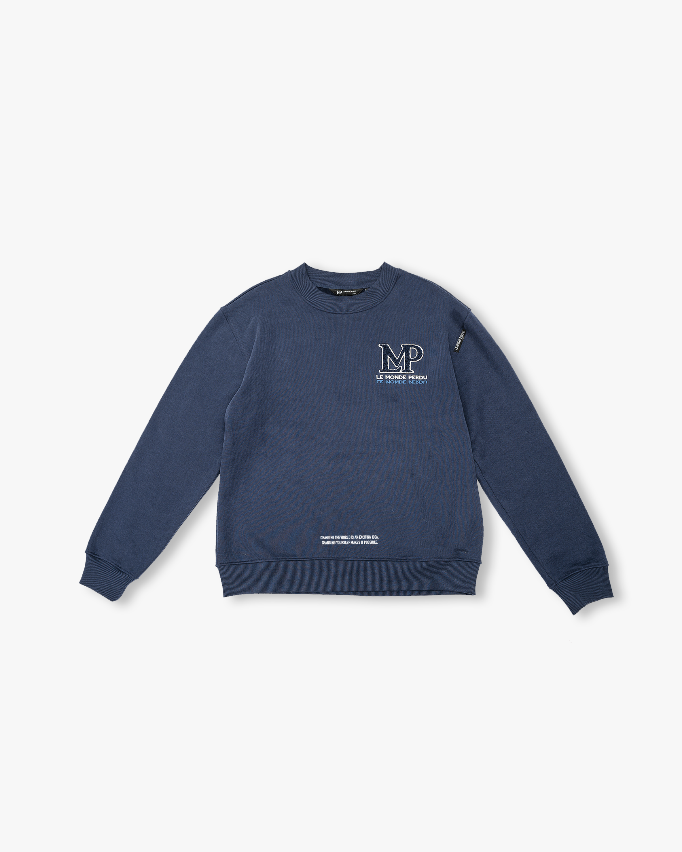 Limited Teddy Sweater Marine Blue