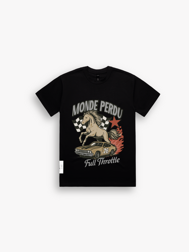 RACE 76 T-SHIRT - BLACK