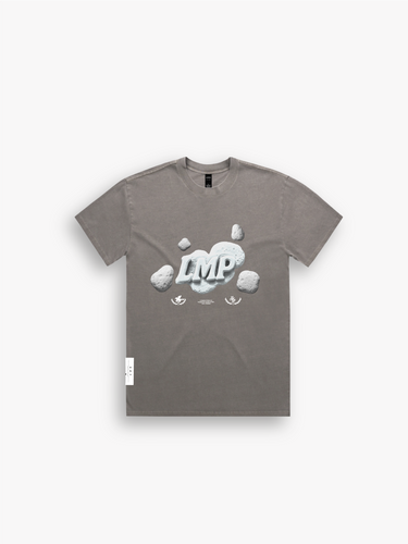 STONE LMP T-SHIRT - FADED GREY