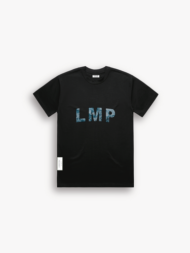 LMP JACQUART T-SHIRT - BLACK