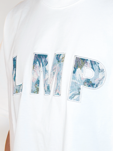 LMP JACQUART T-SHIRT - WHITE